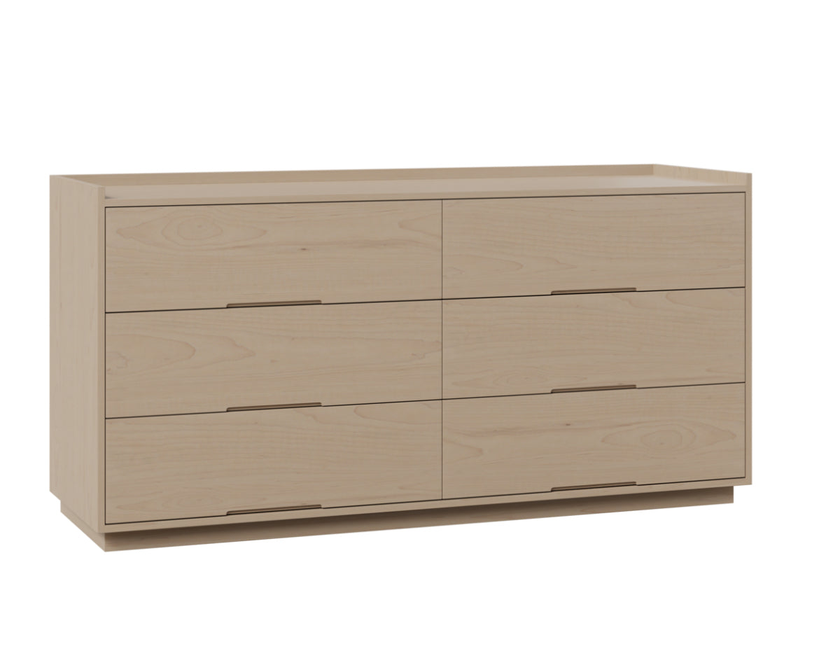 ASHLYN LOW DRESSER - (6) DRAWER