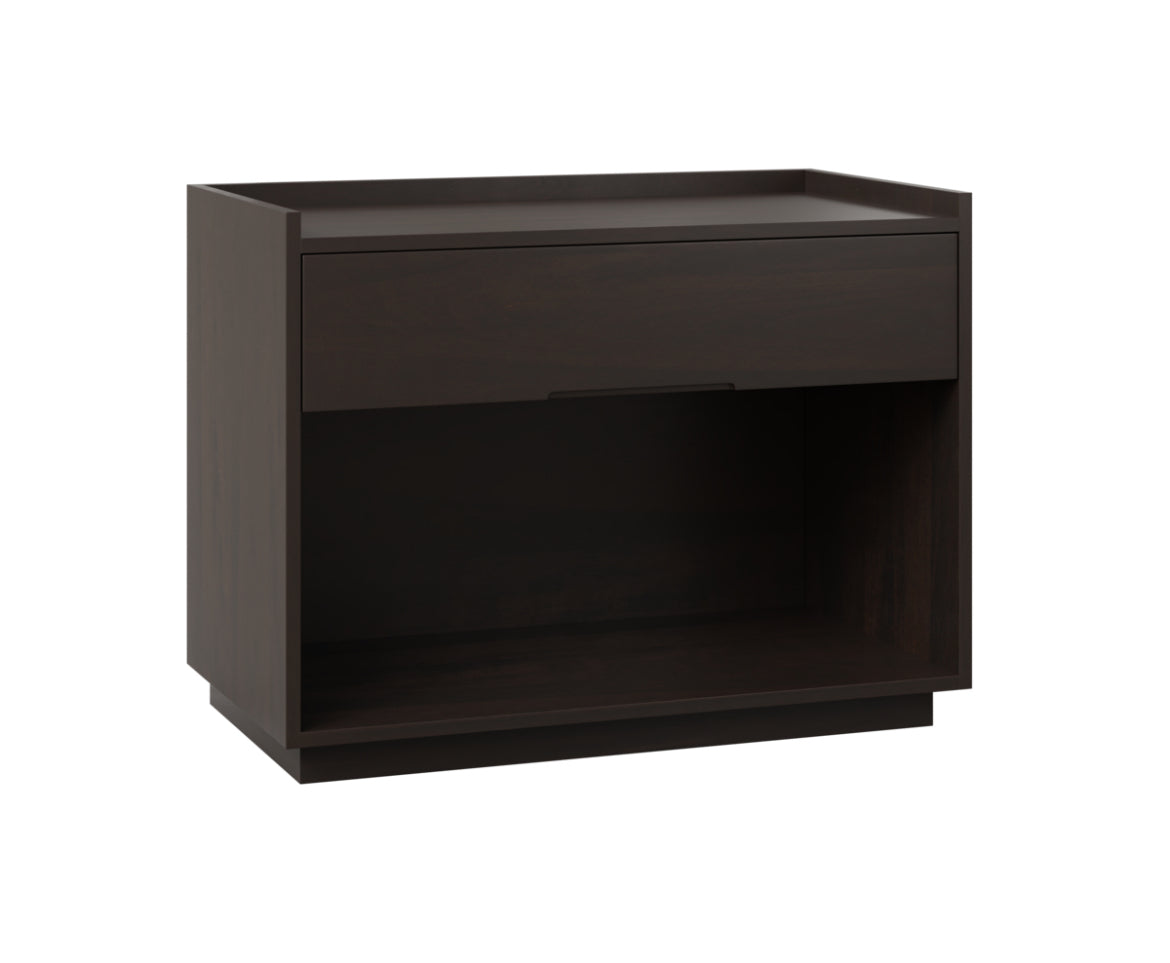 ASHLYN OPEN NIGHTSTAND - (1) DRAWER