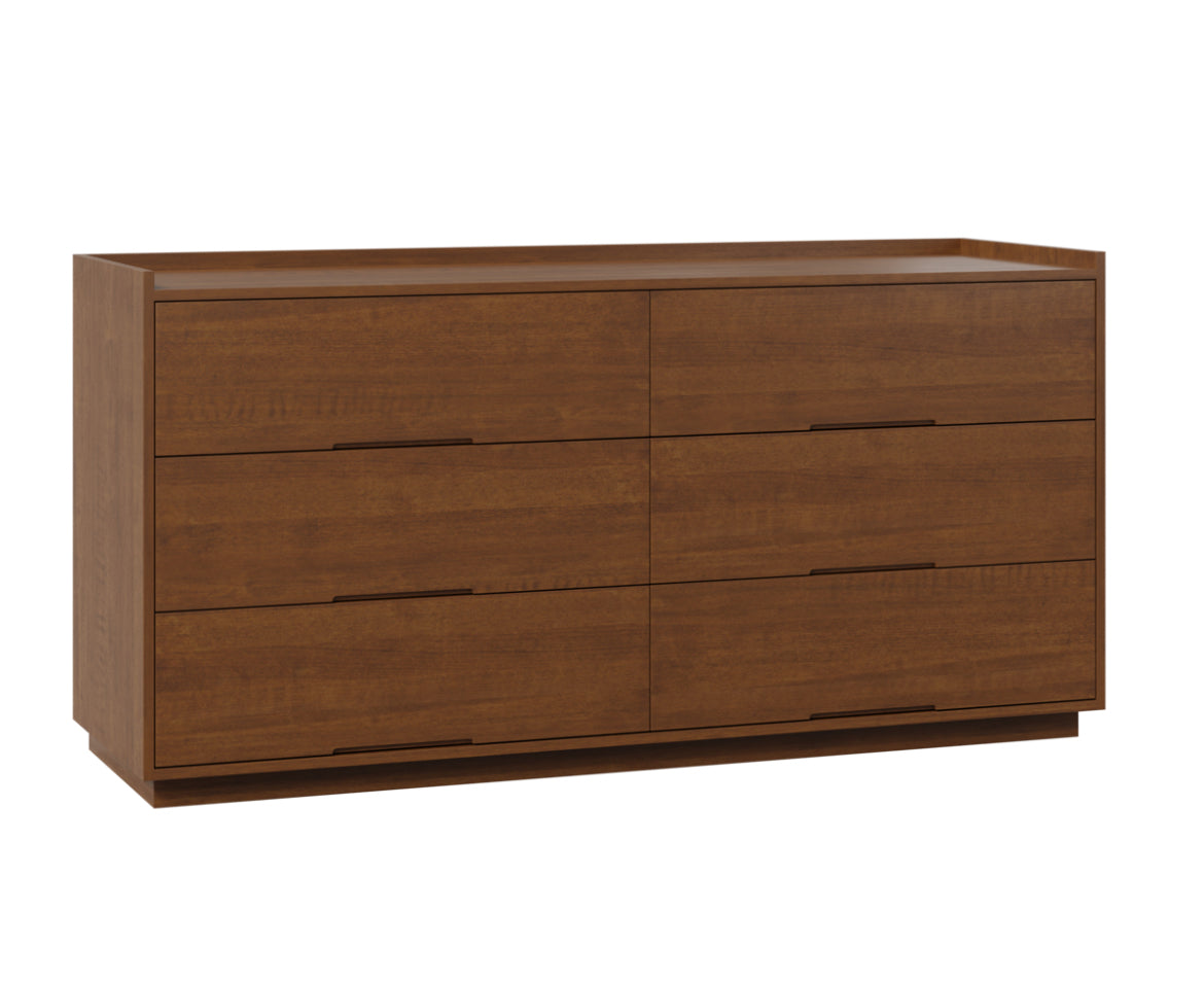 ASHLYN LOW DRESSER - (6) DRAWER