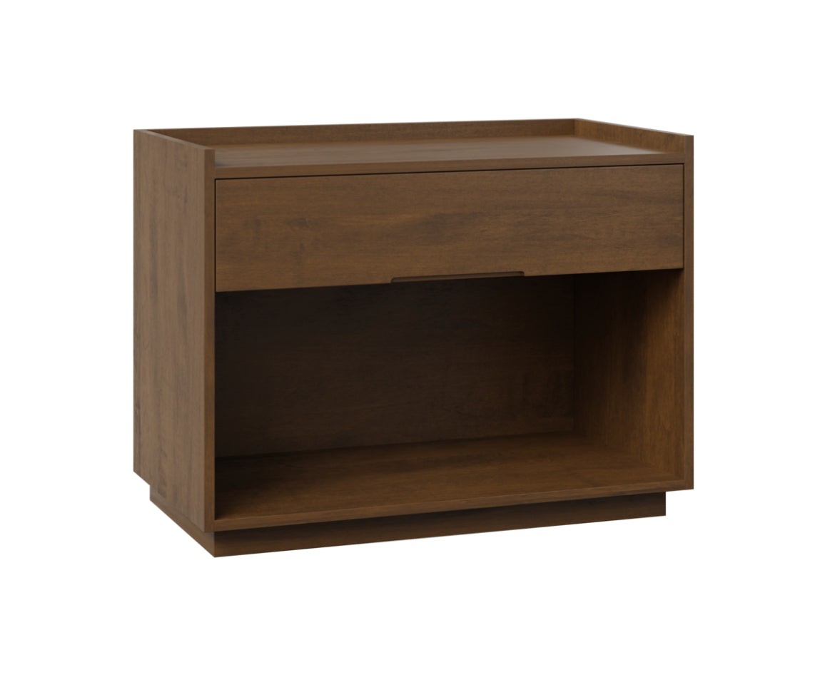 ASHLYN OPEN NIGHTSTAND - (1) DRAWER