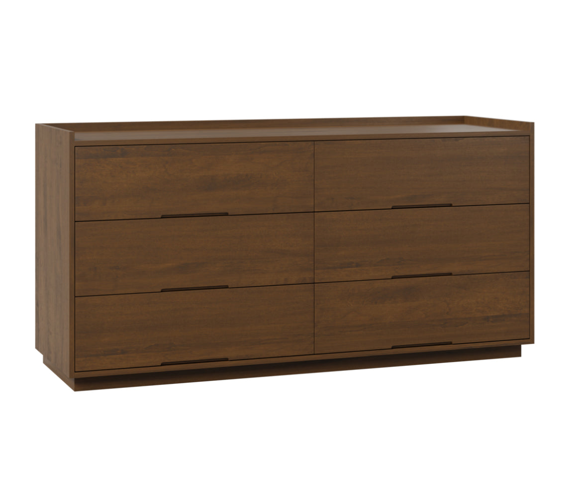 ASHLYN LOW DRESSER - (6) DRAWER