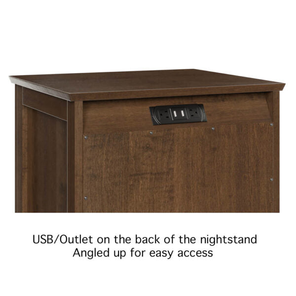 SARATOGA NIGHT STAND - (3) DRAWER