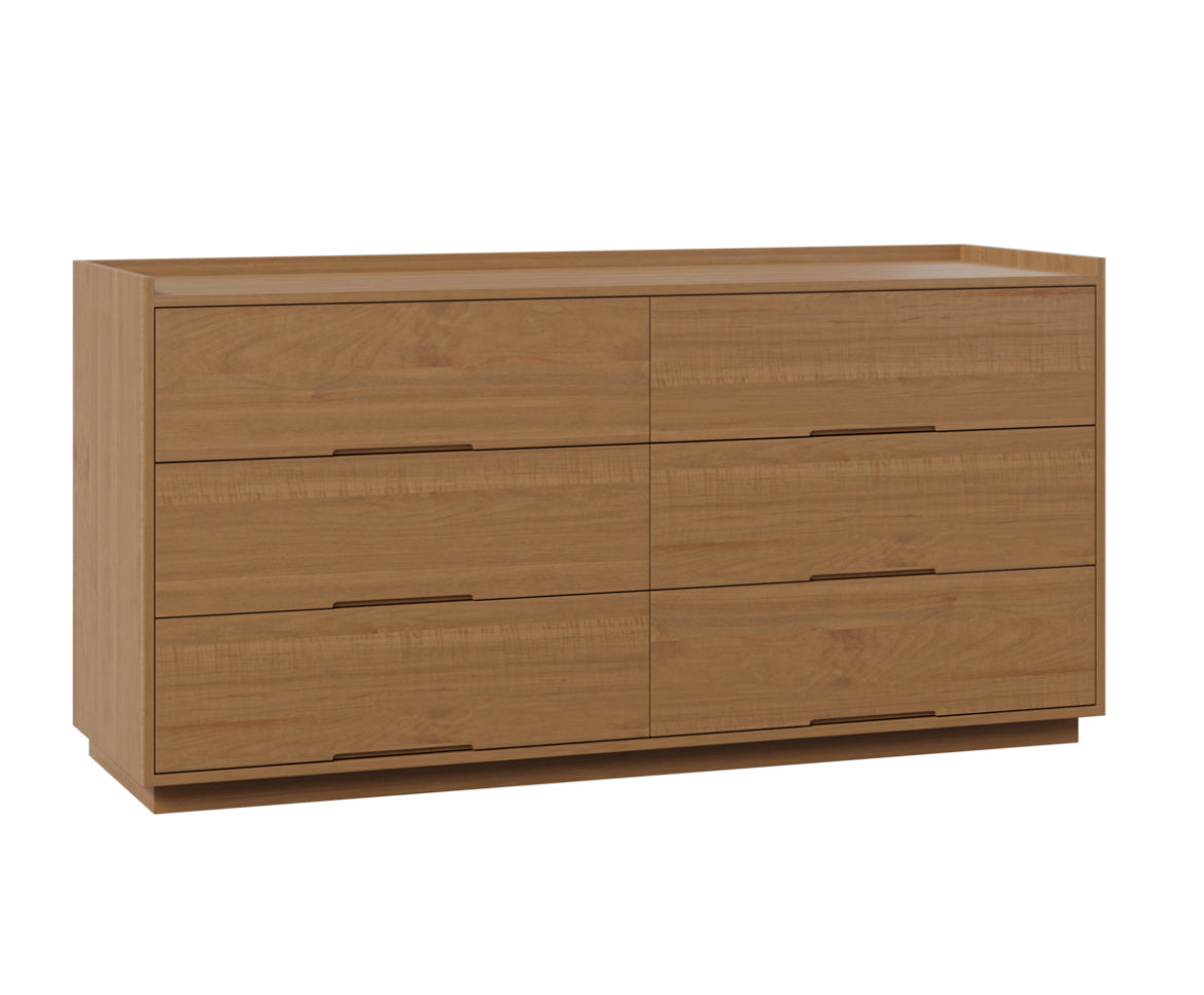 ASHLYN LOW DRESSER - (6) DRAWER