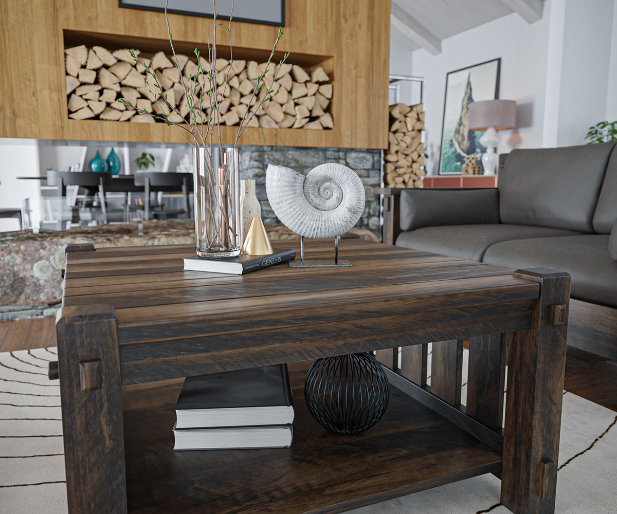 BEAUMONT SQUARE COFFEE TABLE - 36”