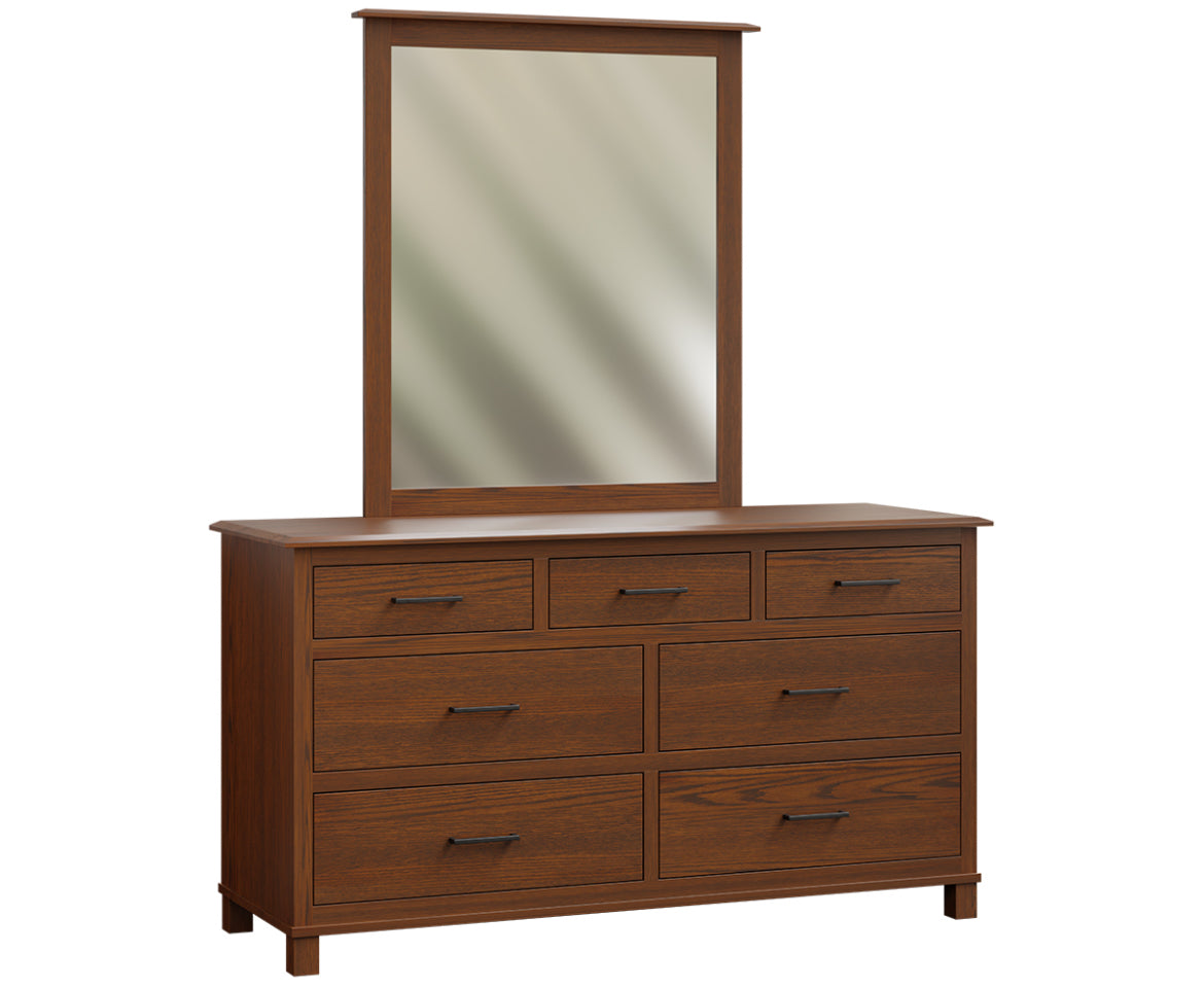 ADDIE LOW DRESSER - (7) DRAWER – RidgeView Furniture