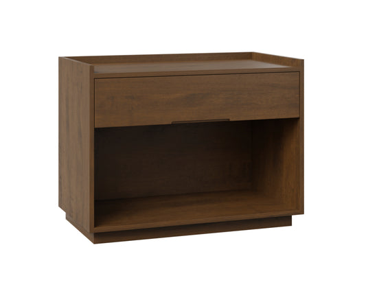 ASHLYN OPEN NIGHTSTAND - (1) DRAWER