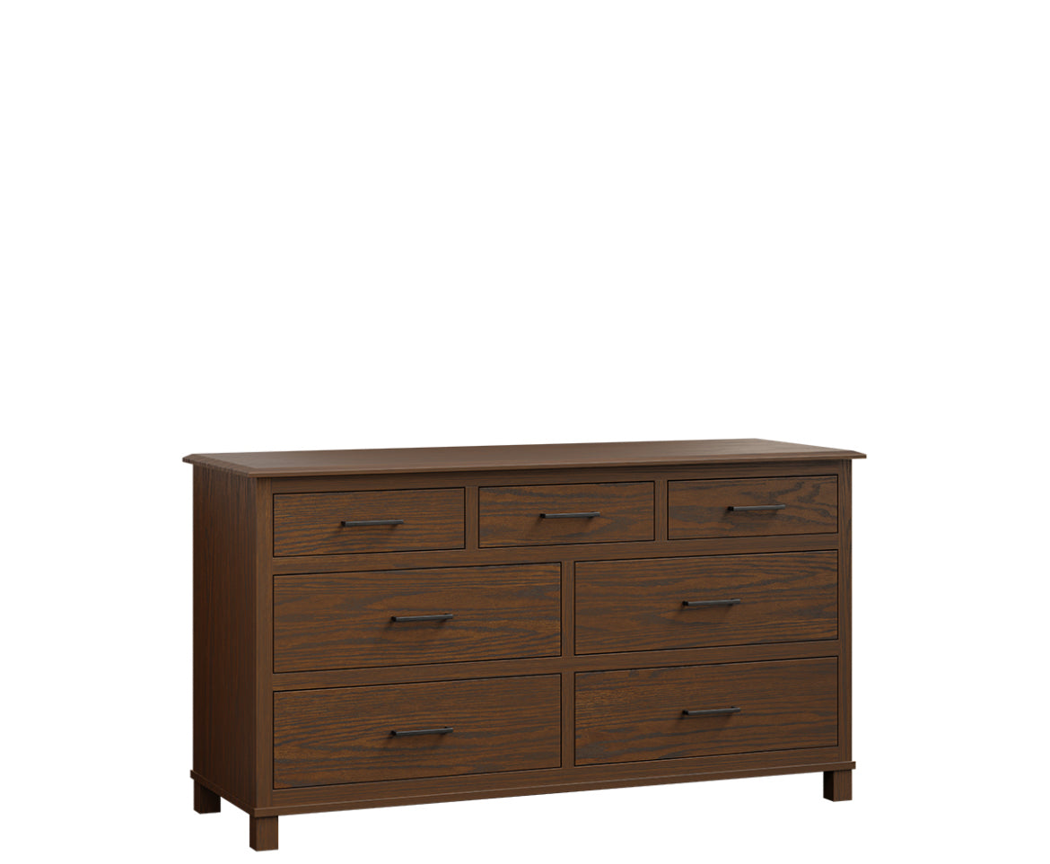 ADDIE LOW DRESSER - (7) DRAWER
