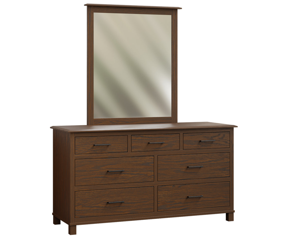 ADDIE LOW DRESSER - (7) DRAWER