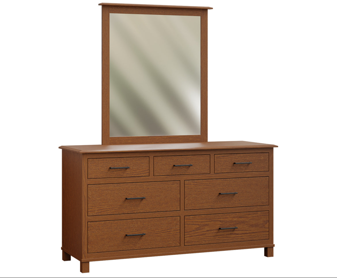 ADDIE LOW DRESSER - (7) DRAWER
